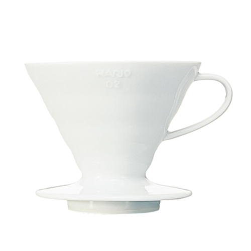 Hario V60 陶瓷圓錐式濾杯 02 VDC-02W  |咖啡器材|手沖器具