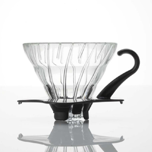 Hario V60 玻璃圓錐式濾杯 01 VDG-01B  |咖啡器材