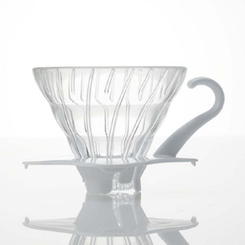 Hario V60 玻璃圓錐式濾杯 01 VDG-01W  |咖啡器材