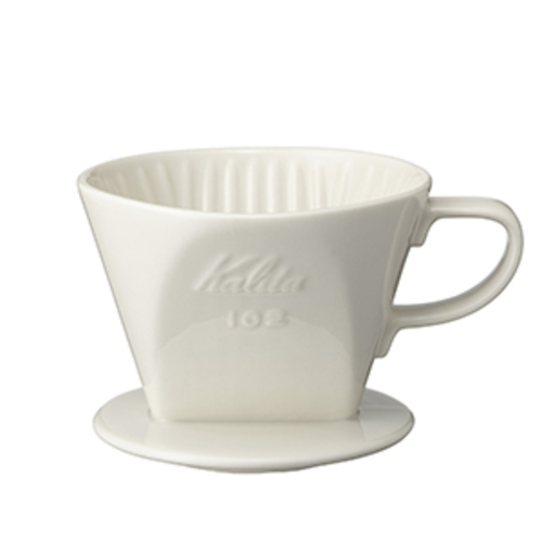 Kalita 三孔陶瓷濾杯102  白色  |咖啡器材|手沖器具