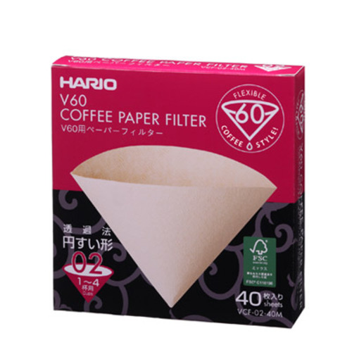 Hario V60 圓錐式濾紙 02 VCF-02-40M產品圖